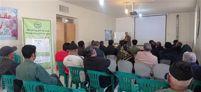 برگزاری دوره آموزشی مهارتی پرورش دام سبك در شهرستان برخوار استان اصفهان