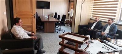 دیدار مدیركل دفتر ترویج دانش و فناوری كشاورزی موسسه آموزش وترویج كشاورزی با مدیر هماهنگی ترویج سازمان جهادكشاورزی استان خوزستان .