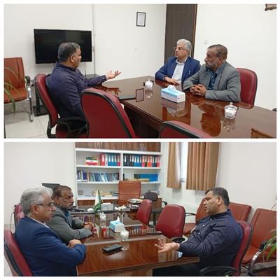 نشست مشترك با معاون دیوان محاسبات استان پیرامون مباحث مالی