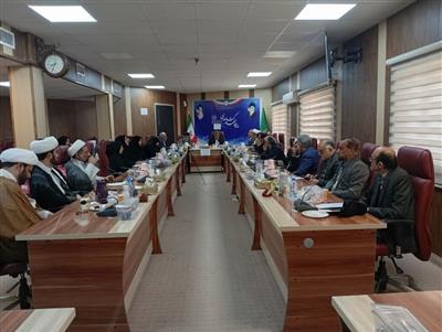 حضور معاون اداری، مالی و پشتیبانی مركز در جلسه شورای هماهنگی ماه مبارك رمضان